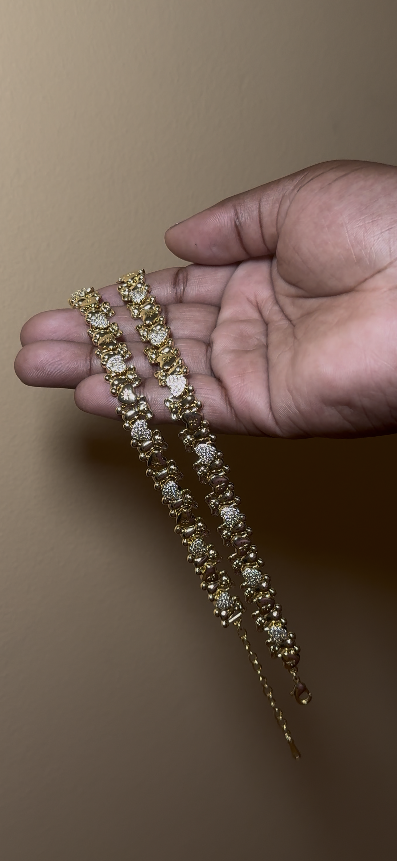 Teddy tennis bracelet