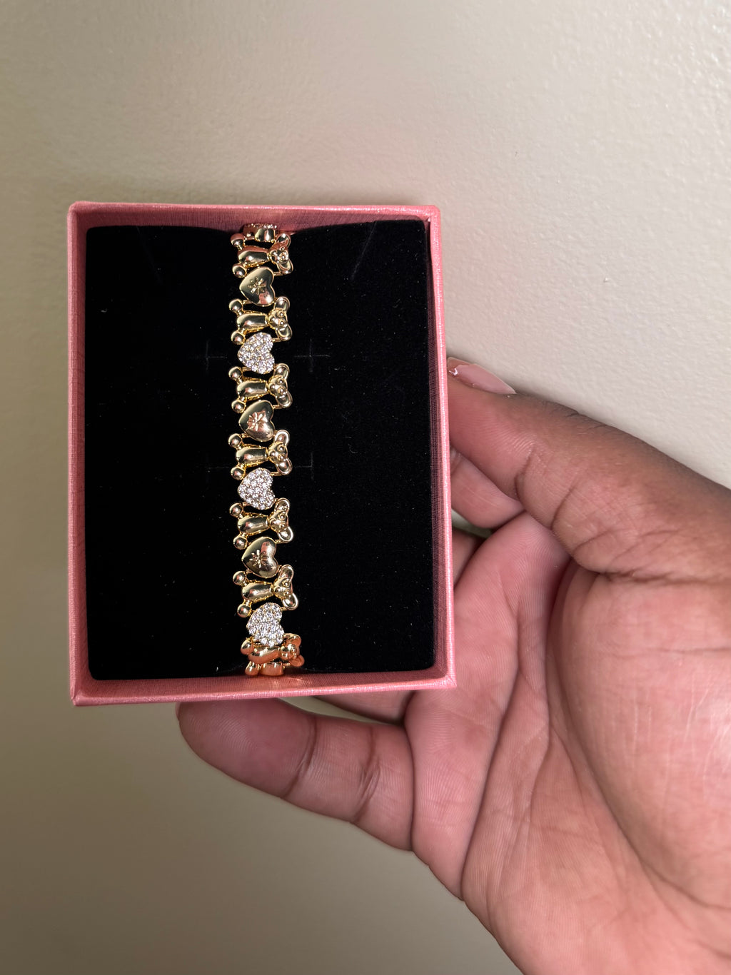 Teddy tennis bracelet